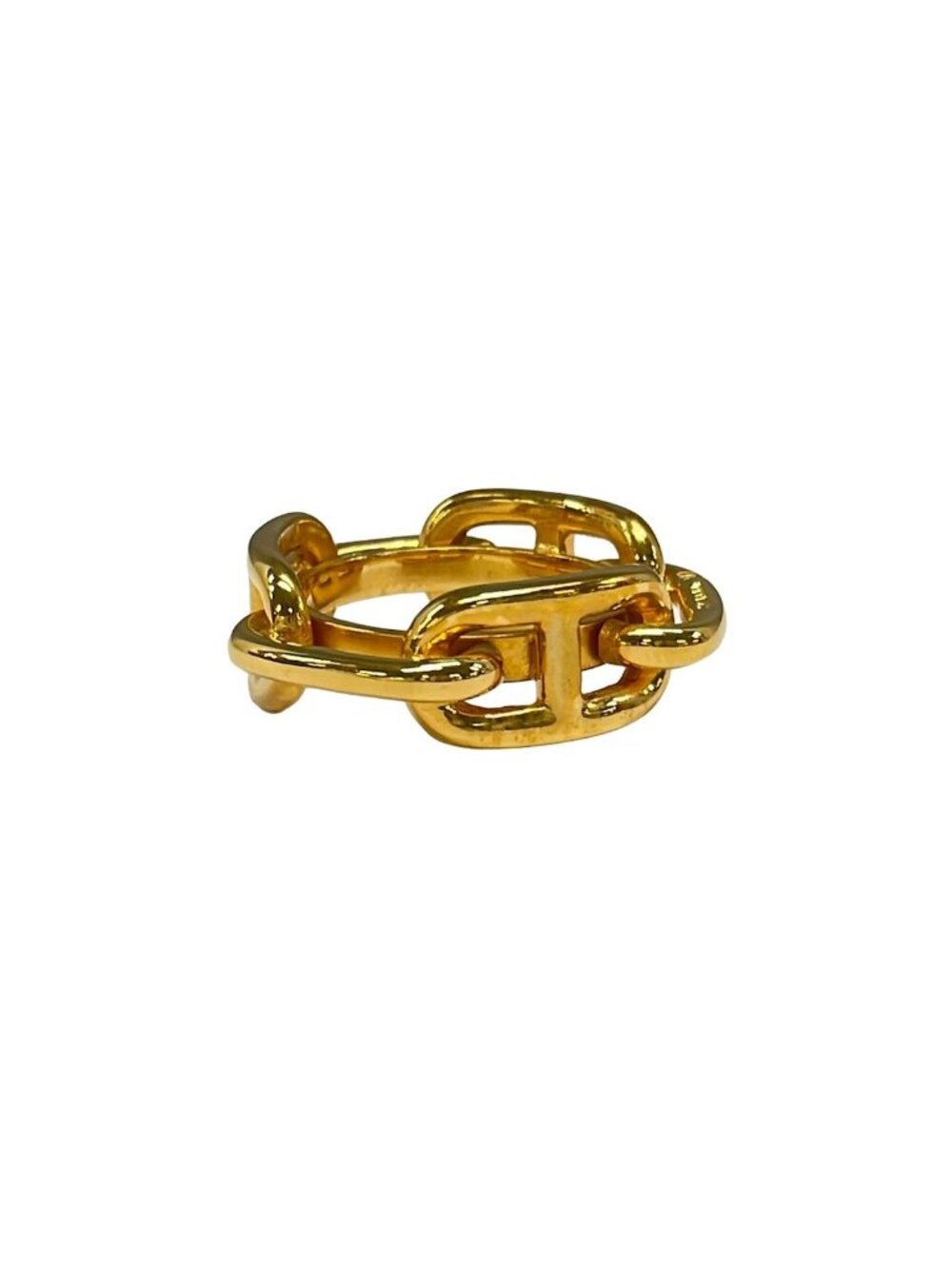 Hermes Scarf Ring Chaine D'ancre Gold - Picture 2 of 4